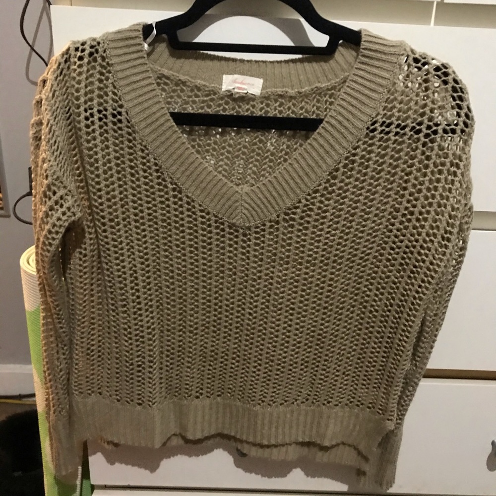 Knit sweater